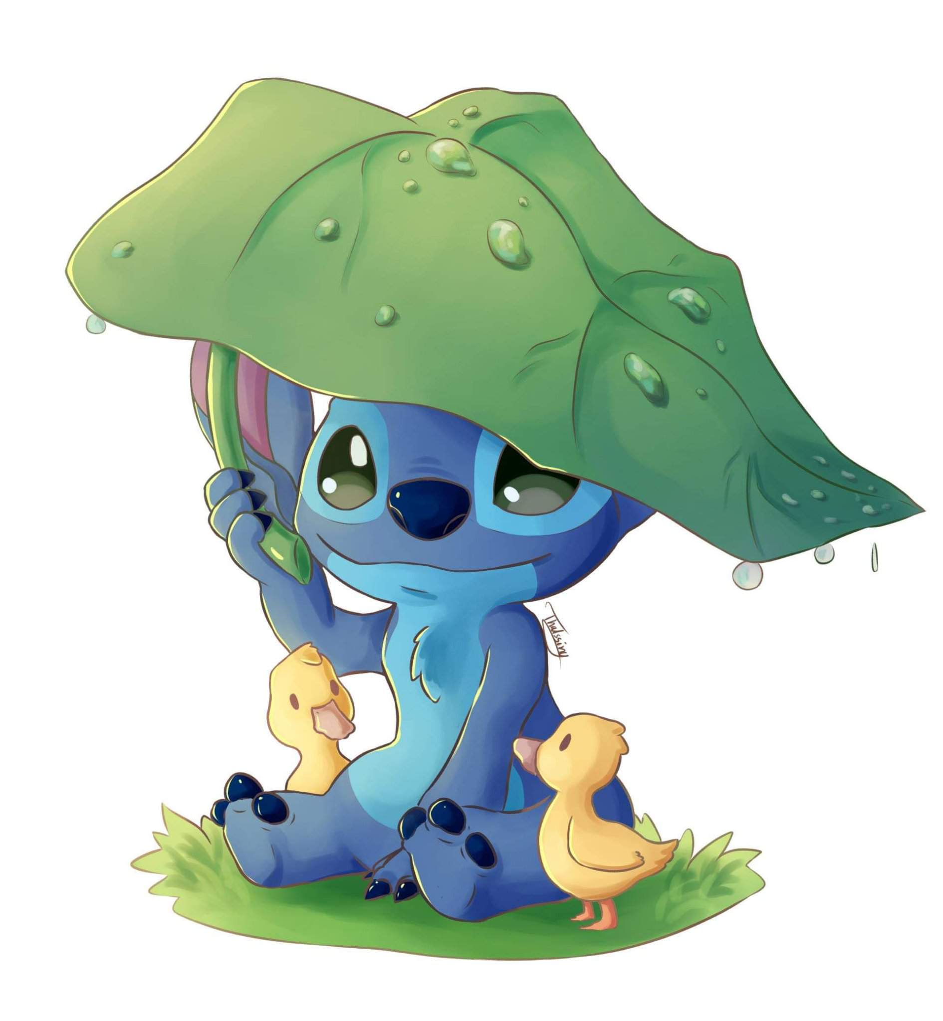 stitch-and-the-ducklings-arts-and-ocs-amino