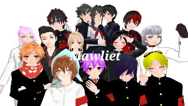 Serie De Yandere Simulator Con Los Rivales Hombres Yandere Simulator