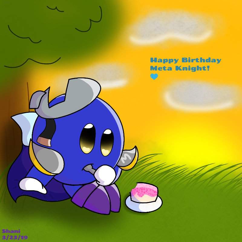 Happy Birthday Meta Knight Uwu Kirby Amino 6037