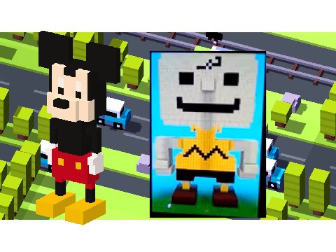 Disney Crossy Road Mickey Mouse And Charlie Brown Disney Amino