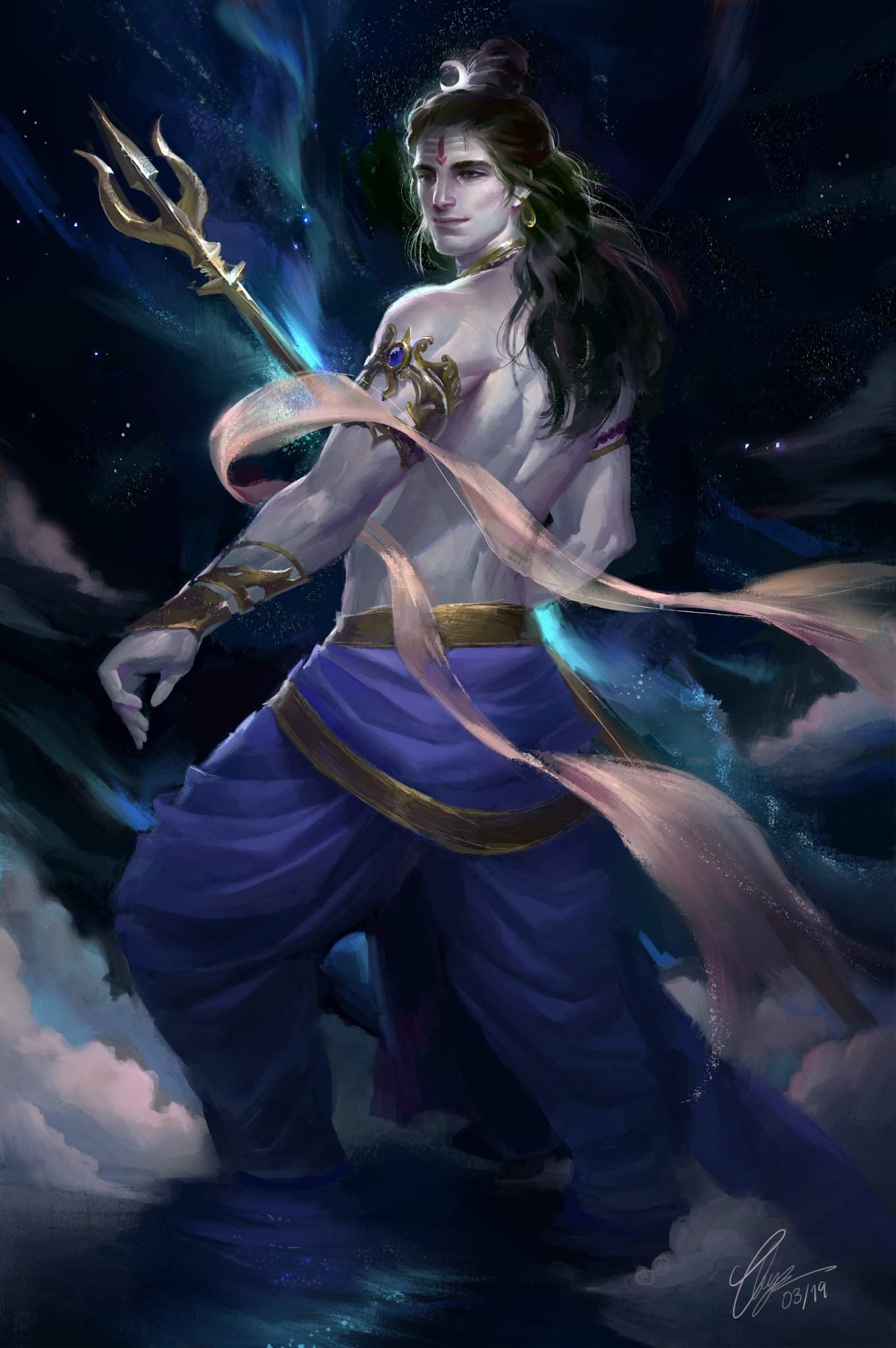 Lord Shiva Art Amino.
