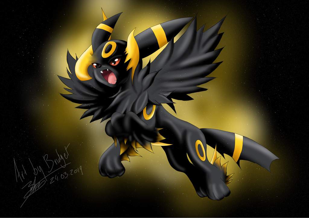 pokemon fusion: mega absol   umbreon