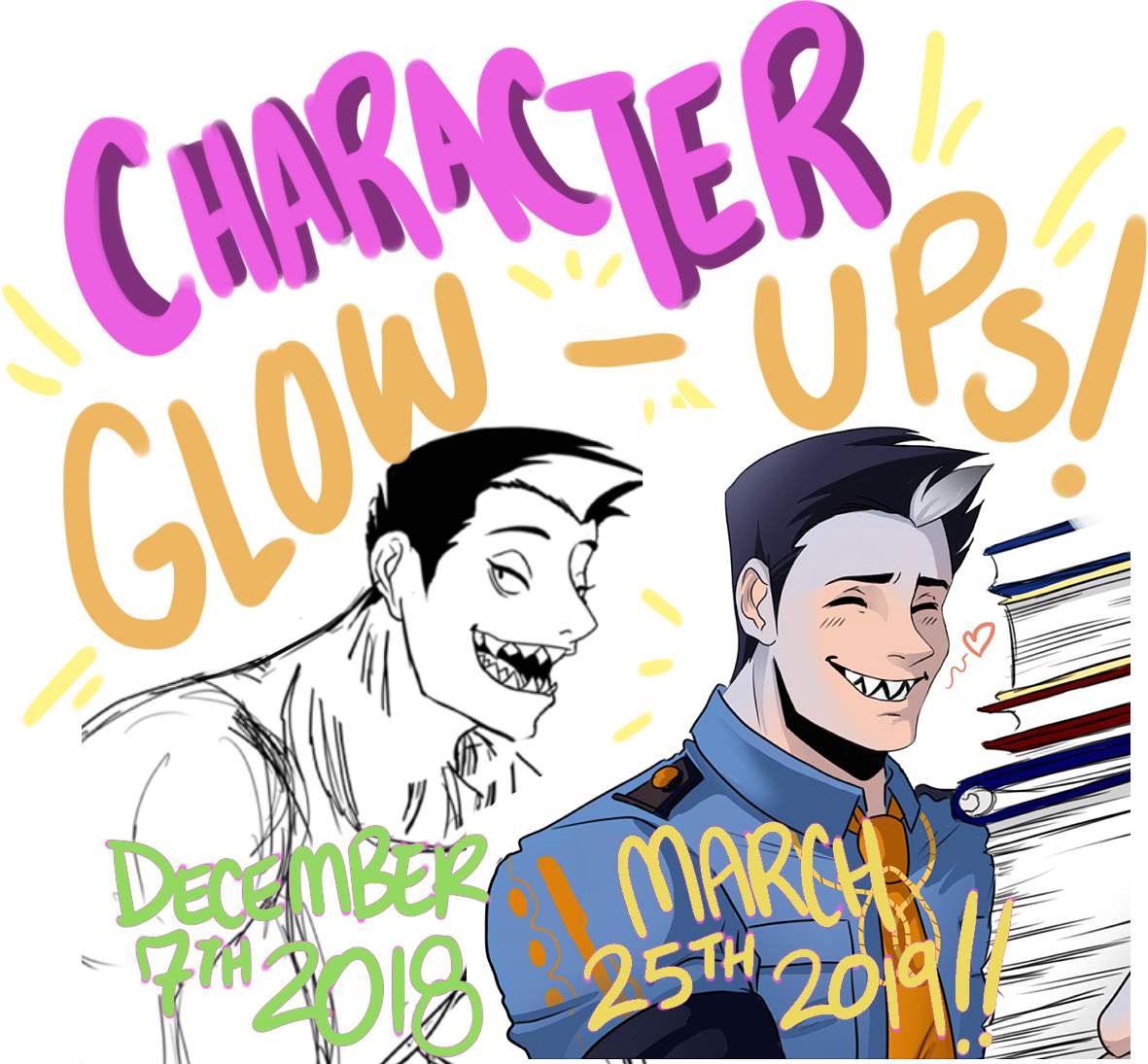 ☆character Glow-ups!☆ 