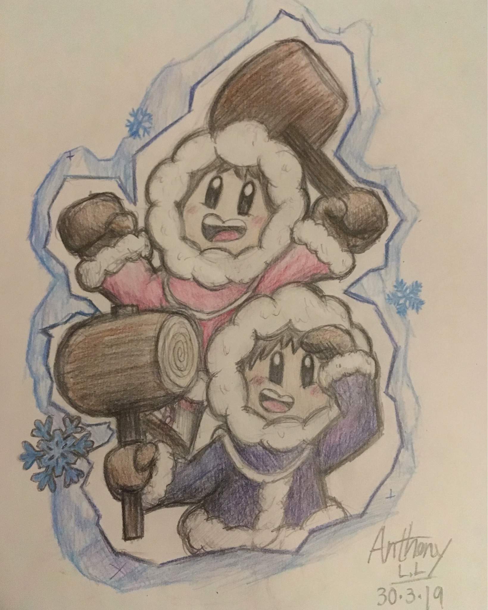 ice climbers nana smash anmio