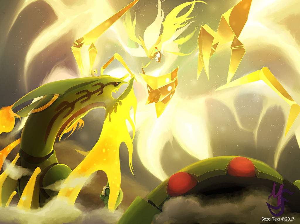 Mega Rayquaza Vs Ultra Necrozma Pokémon Amino