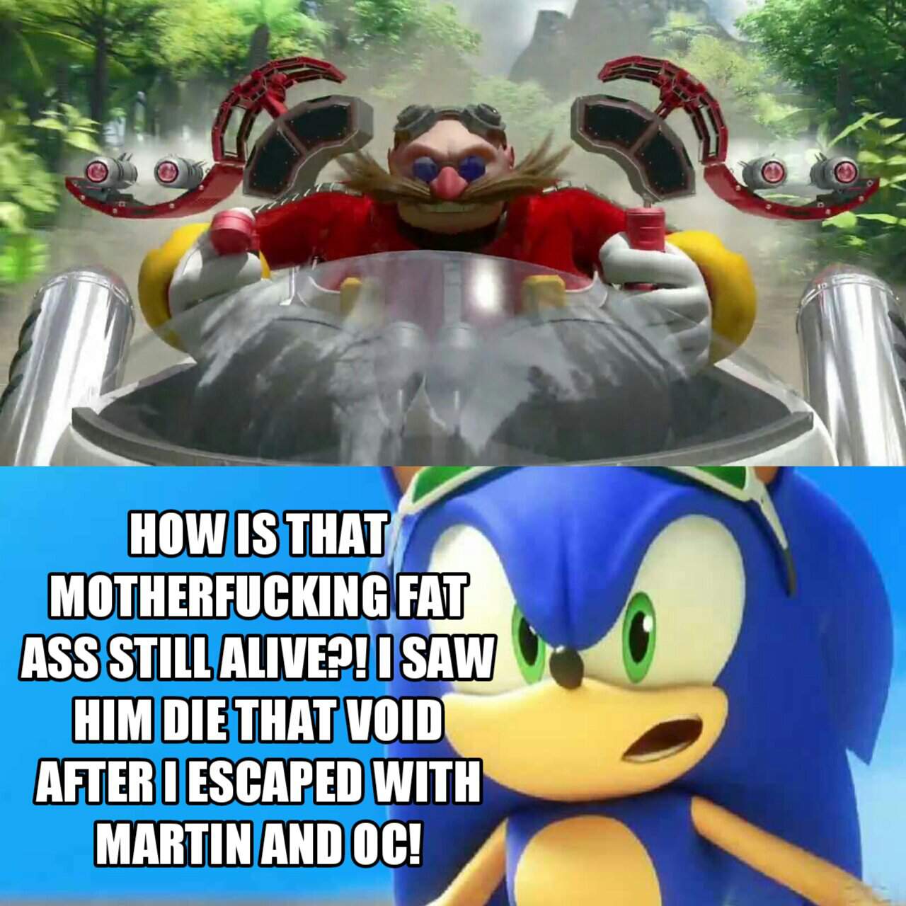 Okay, So I Saw The Dr. Eggman Reveal For Team Sonic Racing. | Sonic The ...