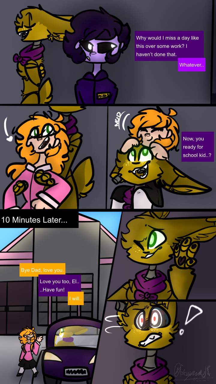 The Afton Family Page 2 Au Comic Five Nights At Freddy S Amino