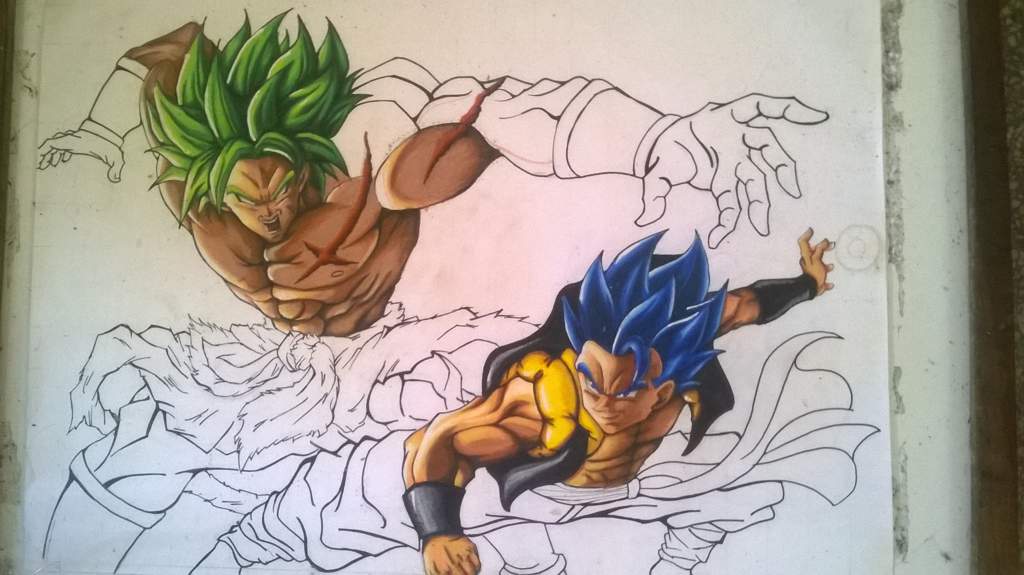 Dragon Ball Super Broly Vs Gogeta Arte Anime Amino Amino