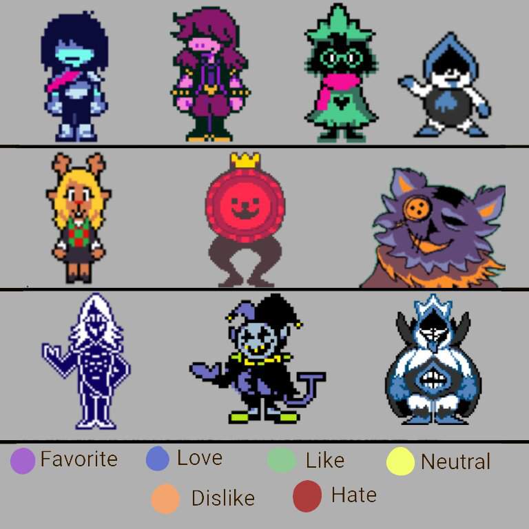 Deltarune Characters All Go Images Depot 1054