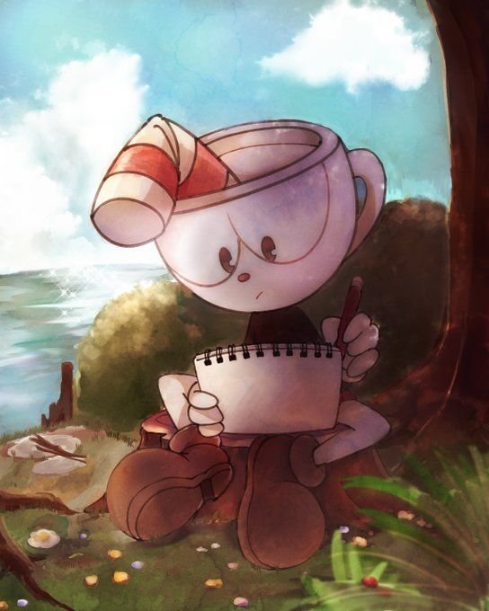 Cuphead sad - 🧡 "Cup And Mug (Ren And Stimpy Style)" - by thegre...