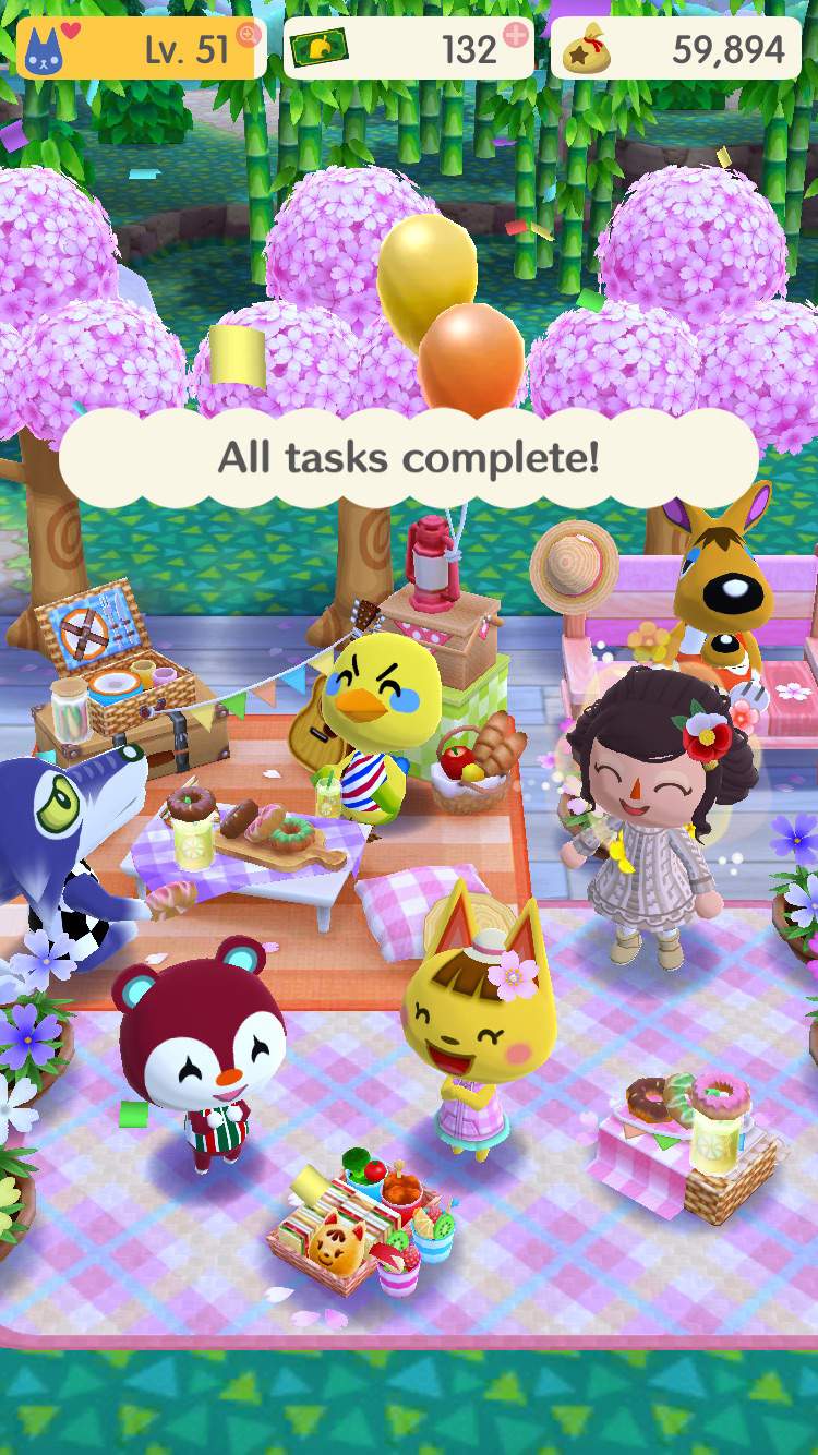 Main Tasks Complete ️ | Wiki | Animal Crossing Pocket Camp Amino