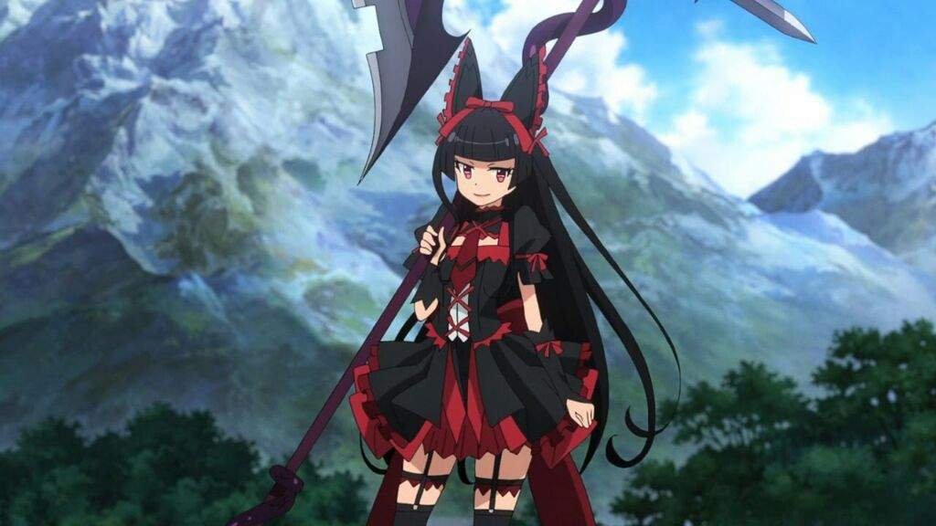 Gate jieitai kanochi nite anime