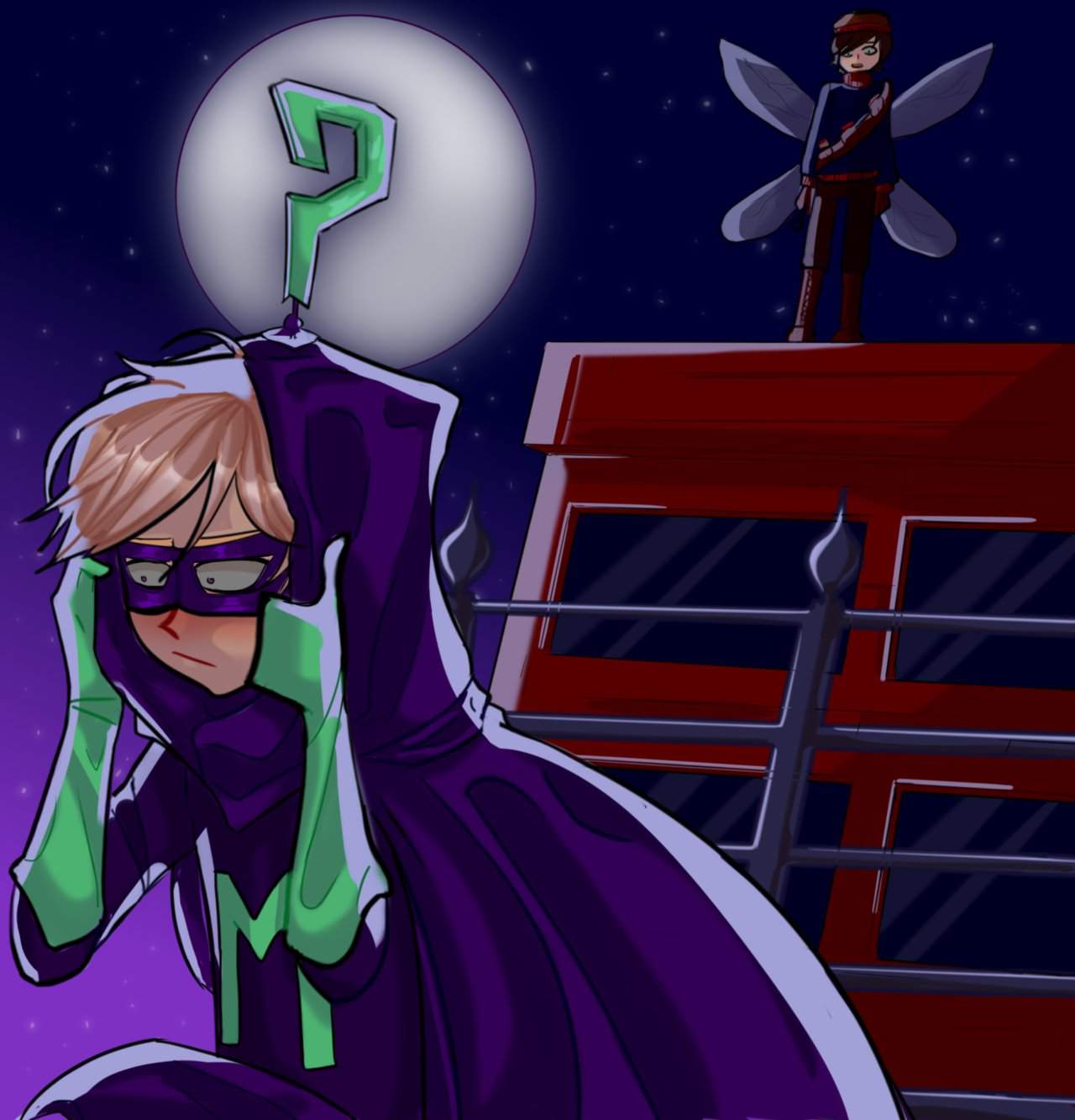 Mysterion and Mosquito or The New Kid South Park Fan Art ЮЖНЫЙ ПАРК/...