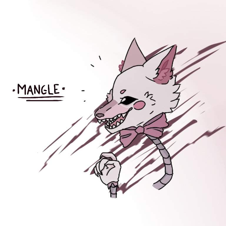 A drawing of mangle | FNAF School Amino Amino