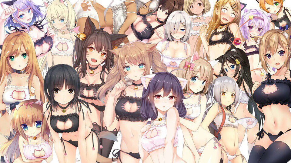 Anime wallpaper ecchi