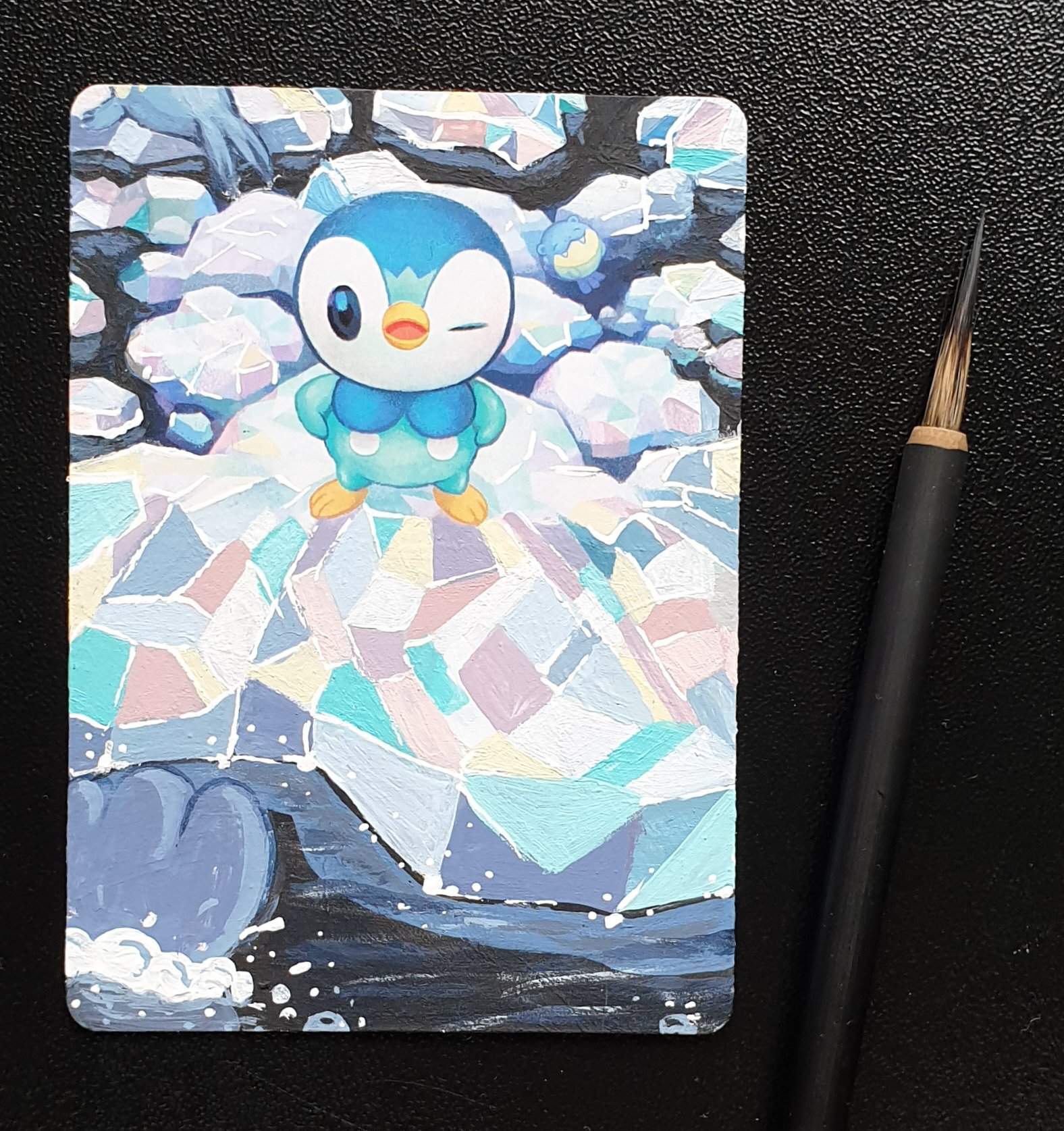 build a bear piplup card