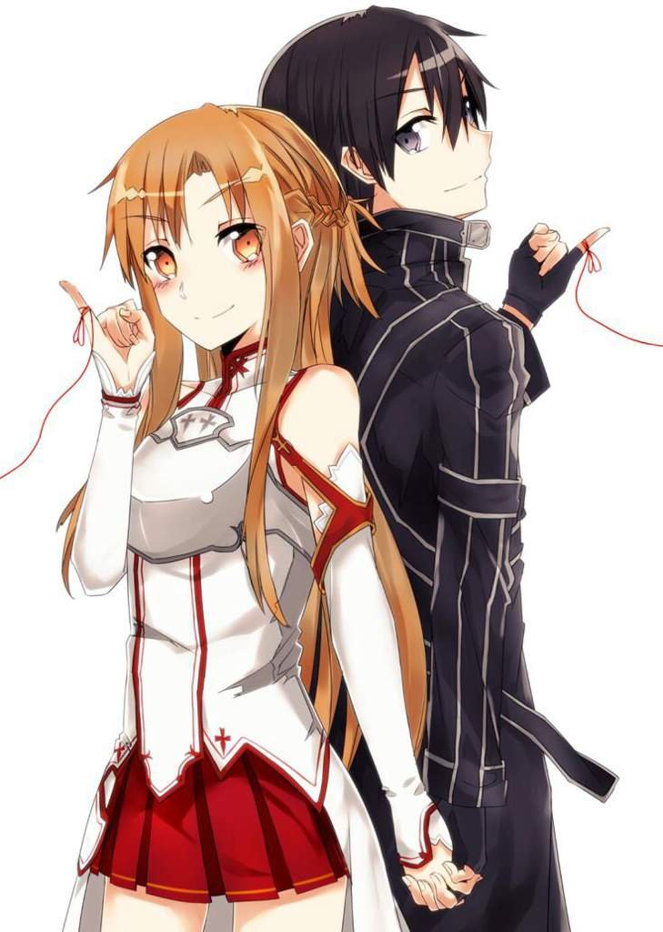Anime asuna and kirito