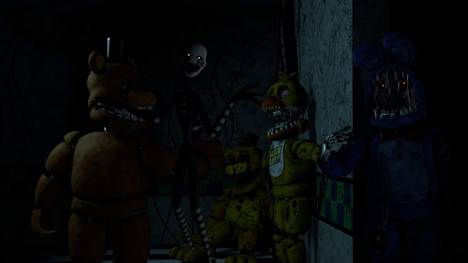 Renders De Fnaf 2+ucn 