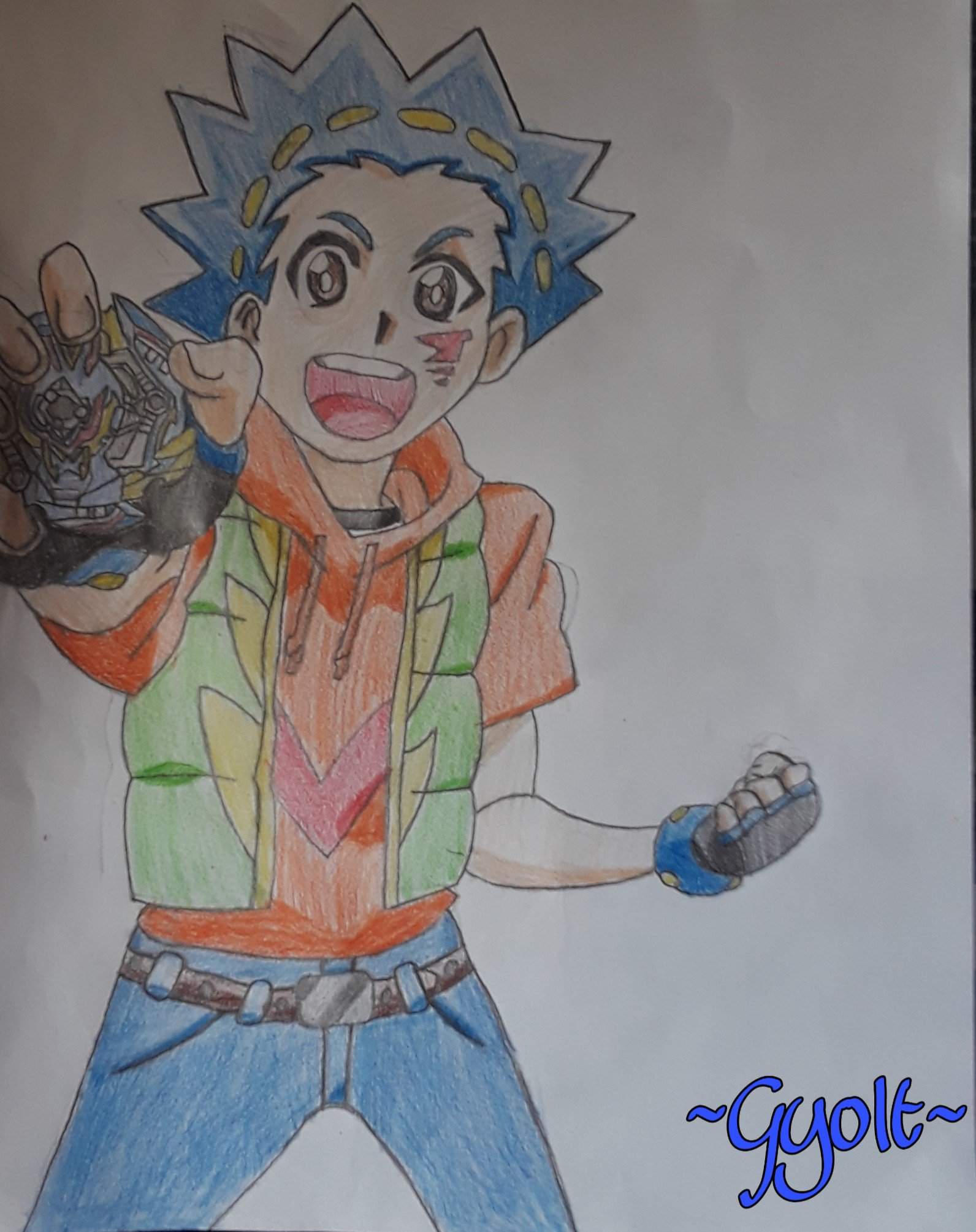 Valt Aoi GT Drawing | Beyblade Amino