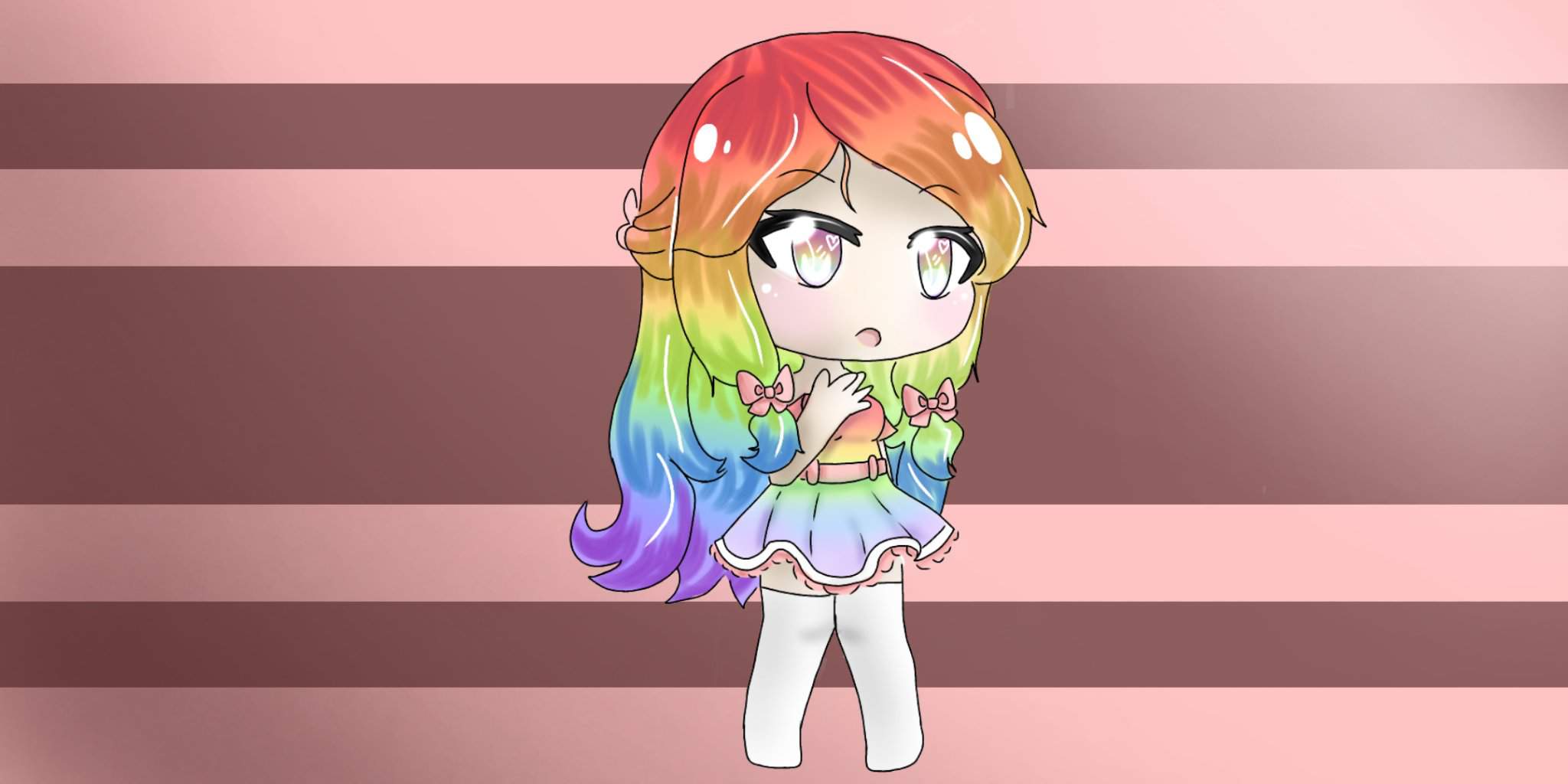 Her Name Is Rainbow Chan Uwu This Took Me 2 1 2 Hours