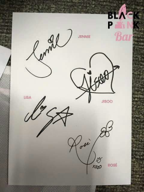 Blackpinks Signatures Blink 블링크 Amino