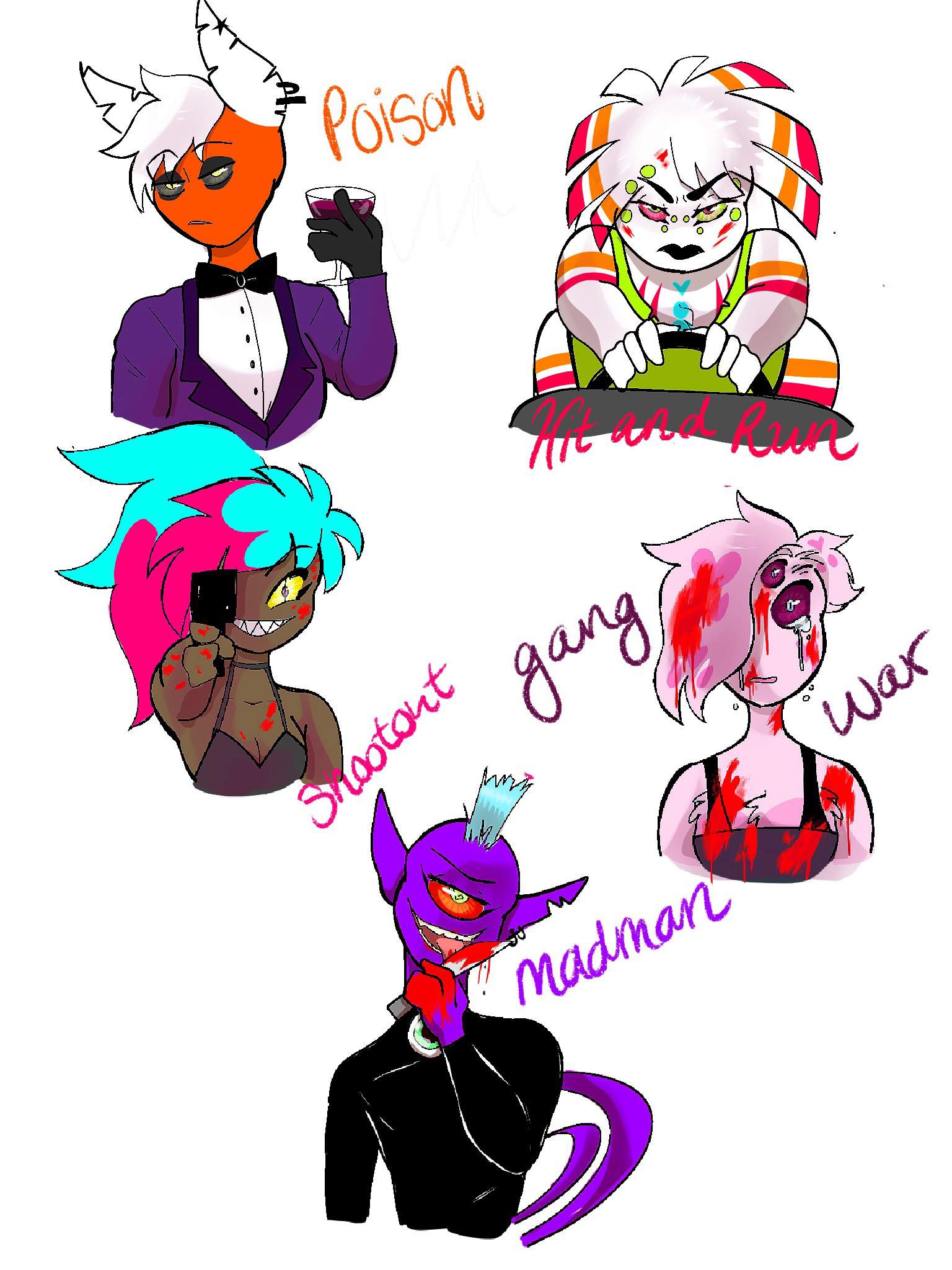 Hh Ocs Sins Hazbin Hotel Official Amino