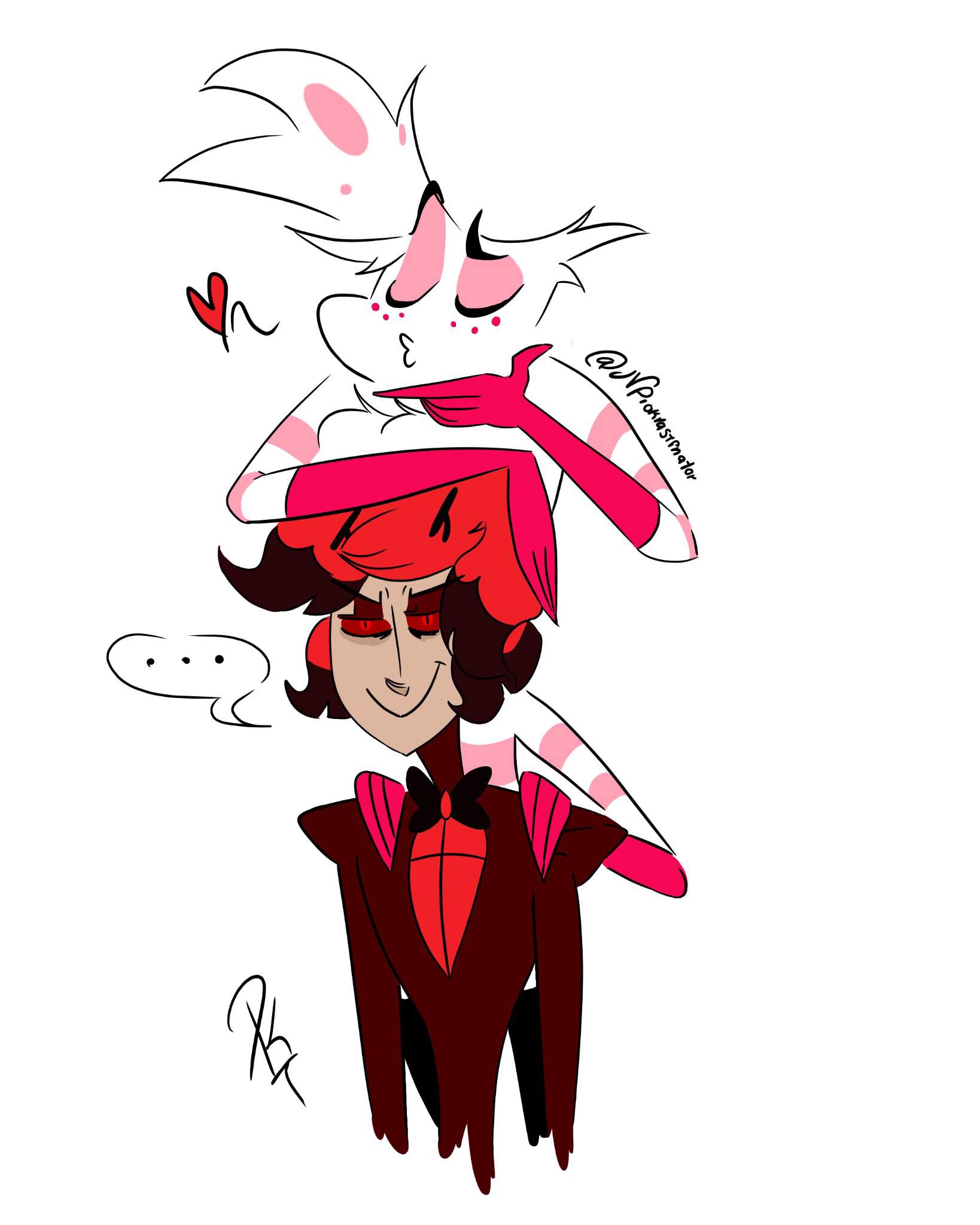 Alastor Angel Dust Hazbin Hotel Official Amino