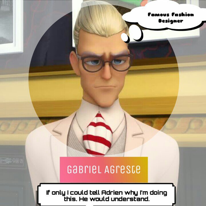 Gabriel Agreste Miraculous Amino