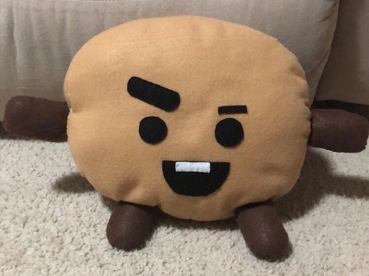 bts shooky pillow