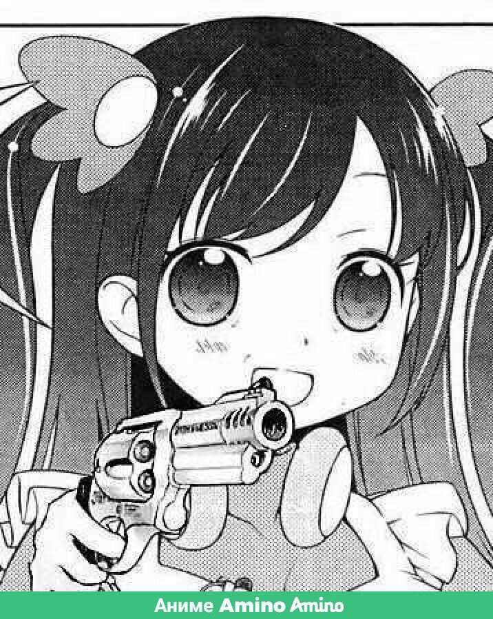 Anime girl with gun meme