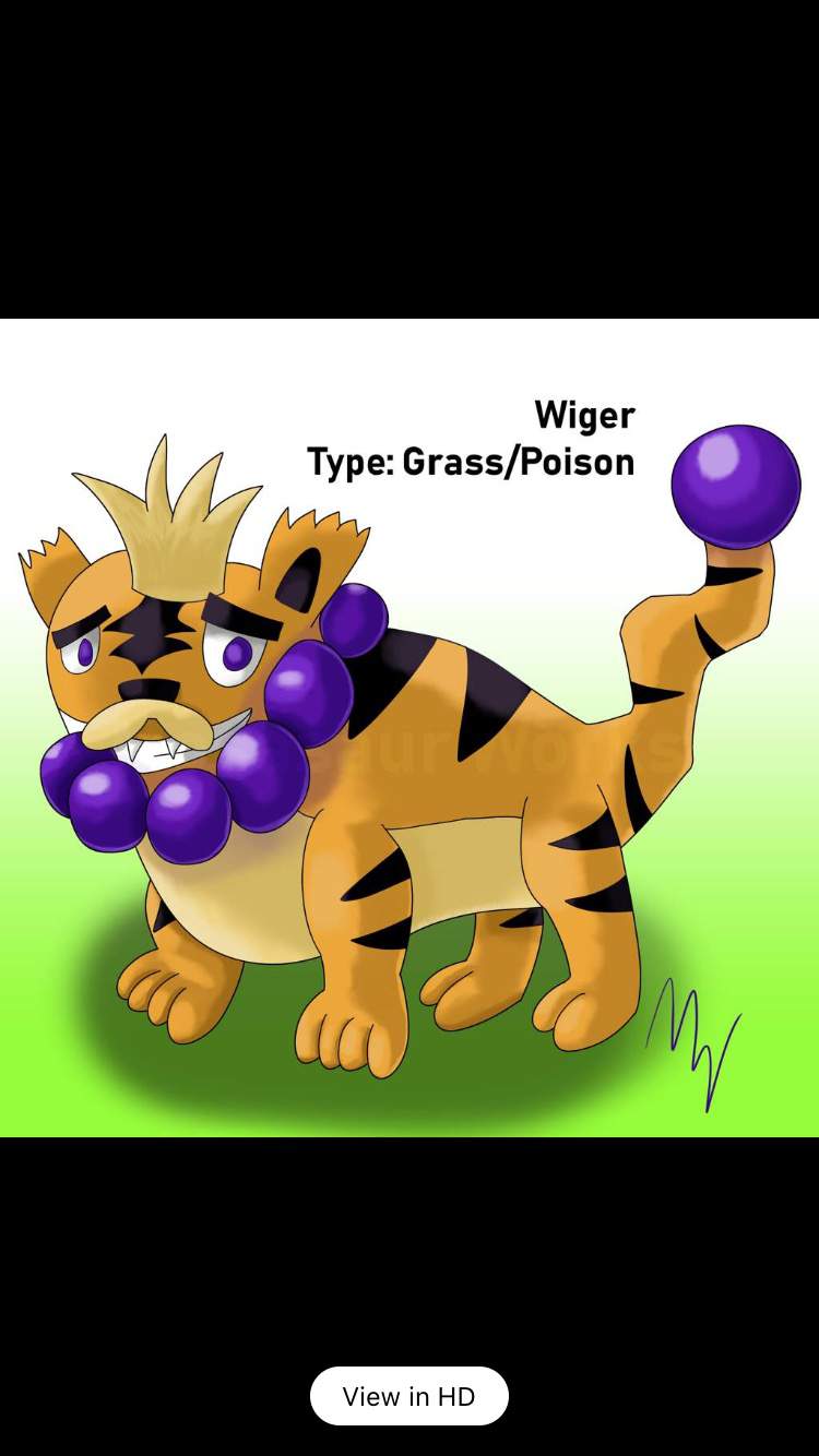 Wiger Waaacky Dionysus Wine Tiger Fakemon Fakemon Amino