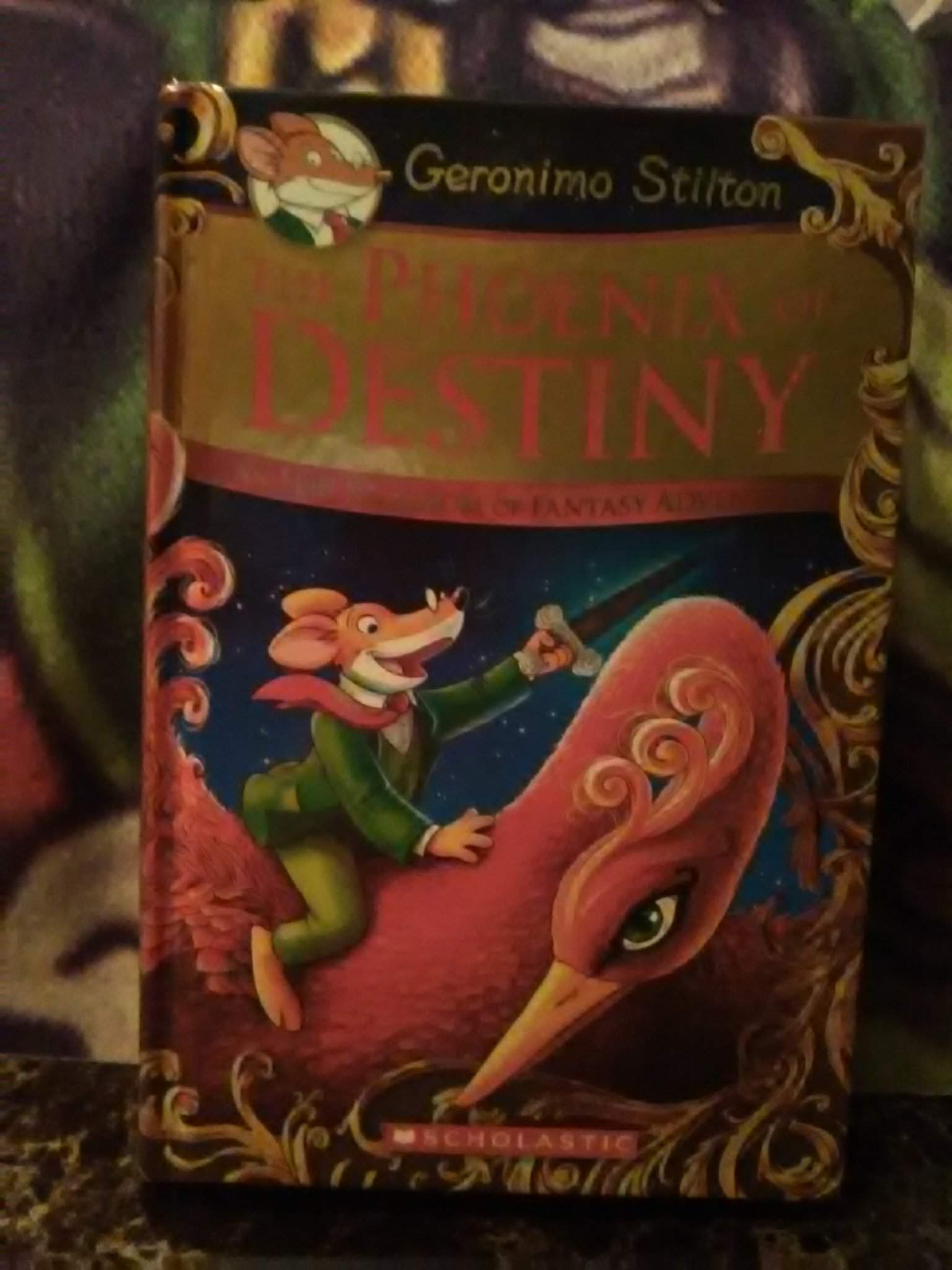 Last Time I Got Geronimo Stilton The Phoenix Of Destiny Book At