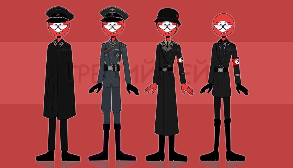 Картинки германии и рейха countryhumans