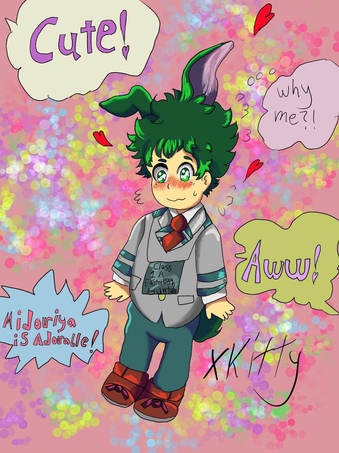 Easter Izuku Bnha Amino