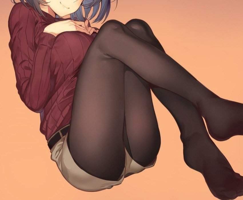 Pantyhose bubble young anime