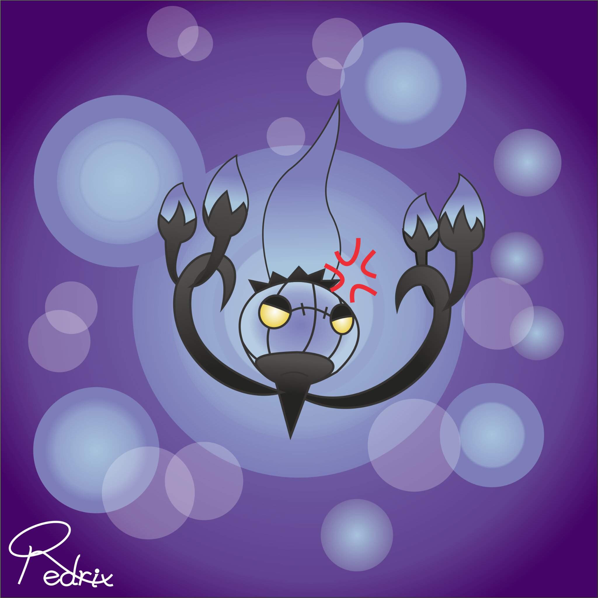 Chandelure, the Luring Pokémon Art Pokémon Amino.