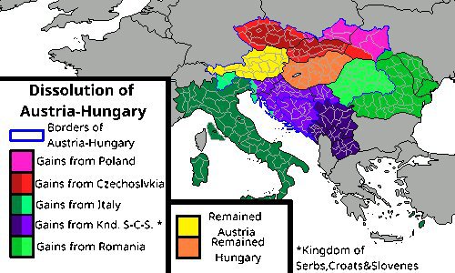 Dissolution Of Austria-Hungarian Empire | Mapping - Polandball Amino Amino