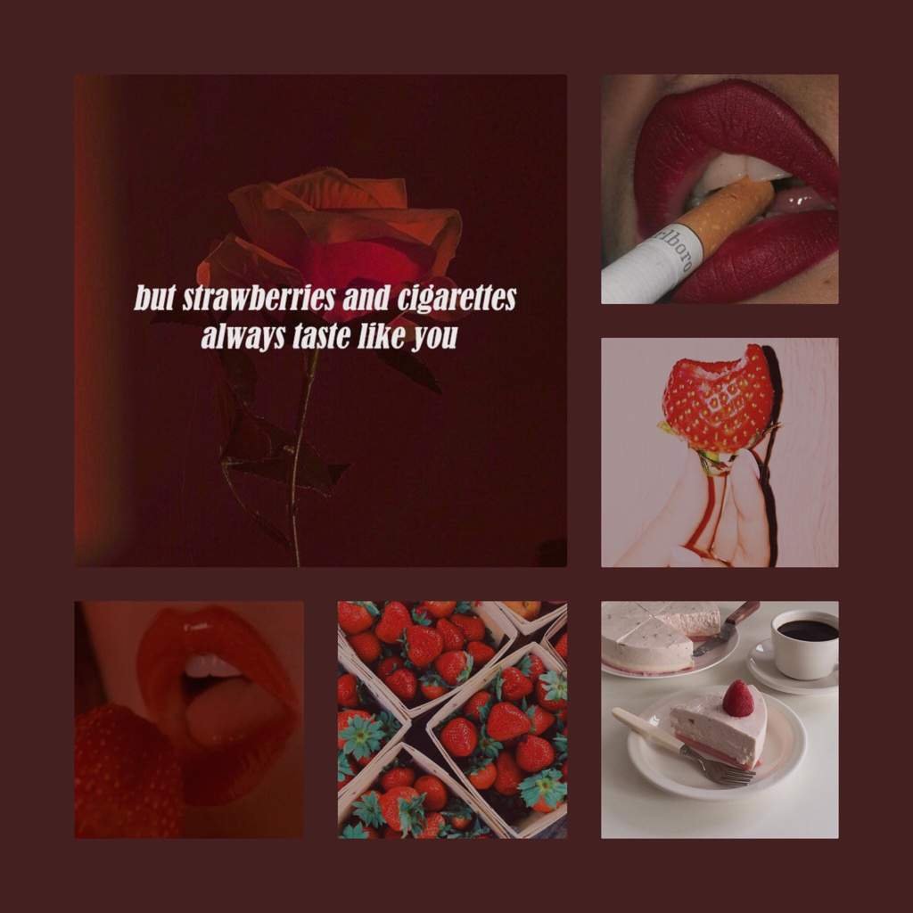 Strawberries and Cigarettes🍓💨 aesthetics Amino
