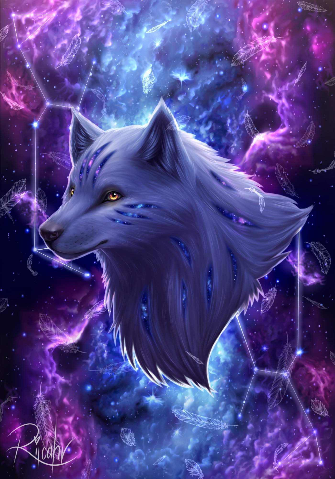 🌌🌟 Galaxy Wolf 🌟🌌 | Furry Amino