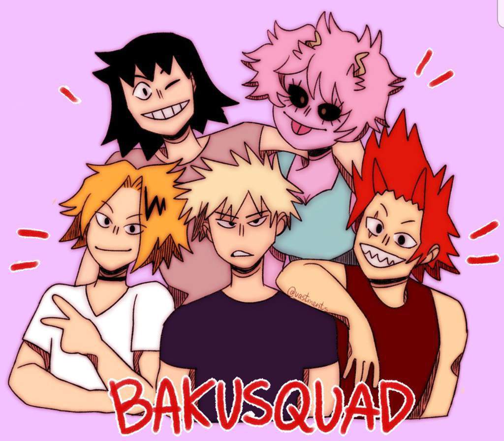 Bakugo S Squad My Hero Academia Amino