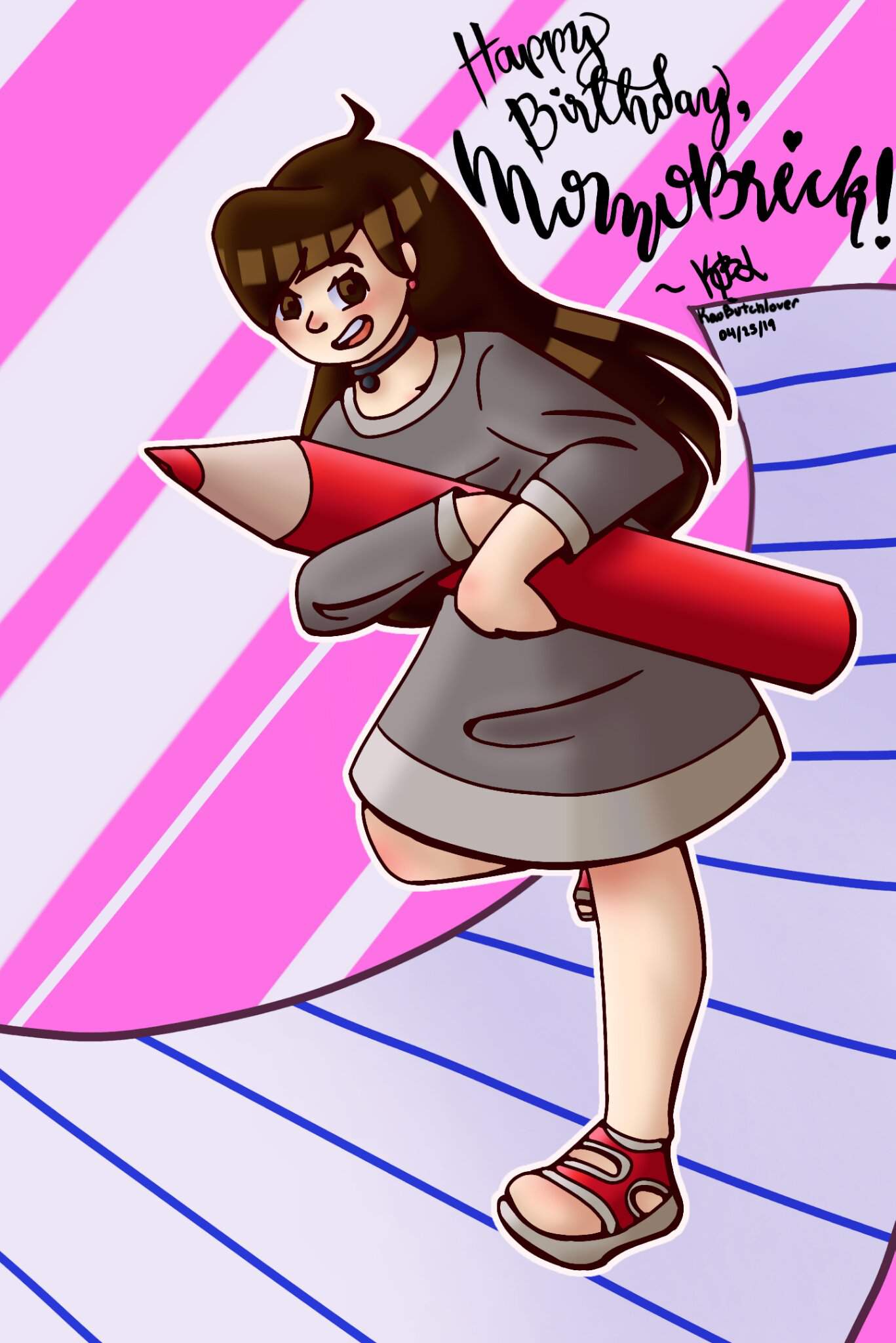 Happy Birthday, MomoBrick! UwU *died from cringing* The Powerpuff
