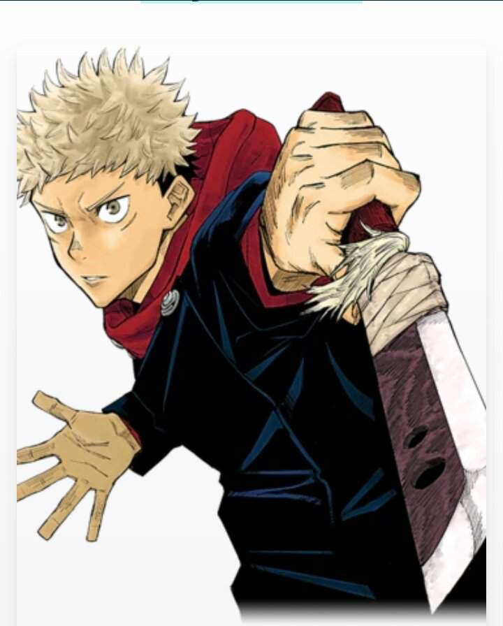 Itadori Yuji Wiki Jujutsu Kai Sen Amino