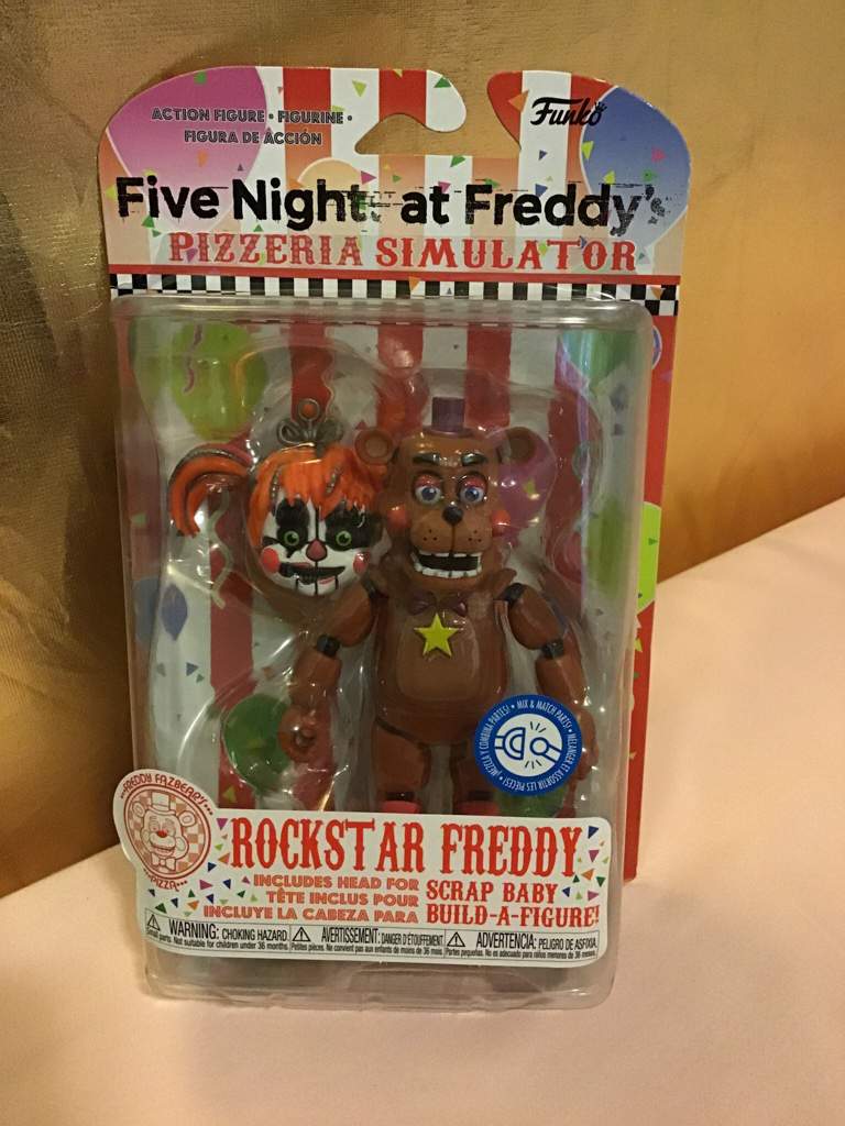 Funko FNAF Rockstar Freddy Action Figure Toys Amino