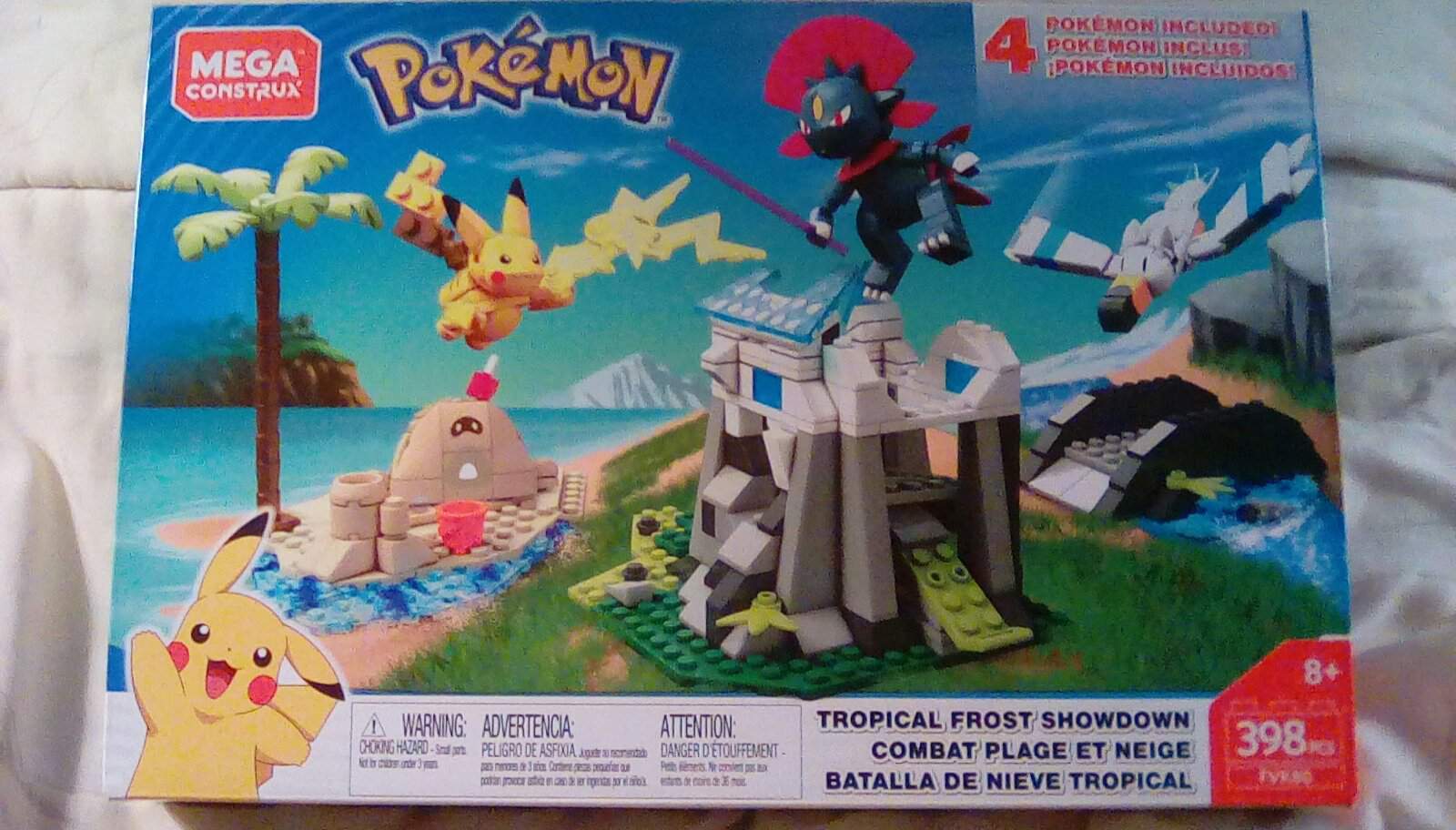 mega construx pokemon tropical frost showdown