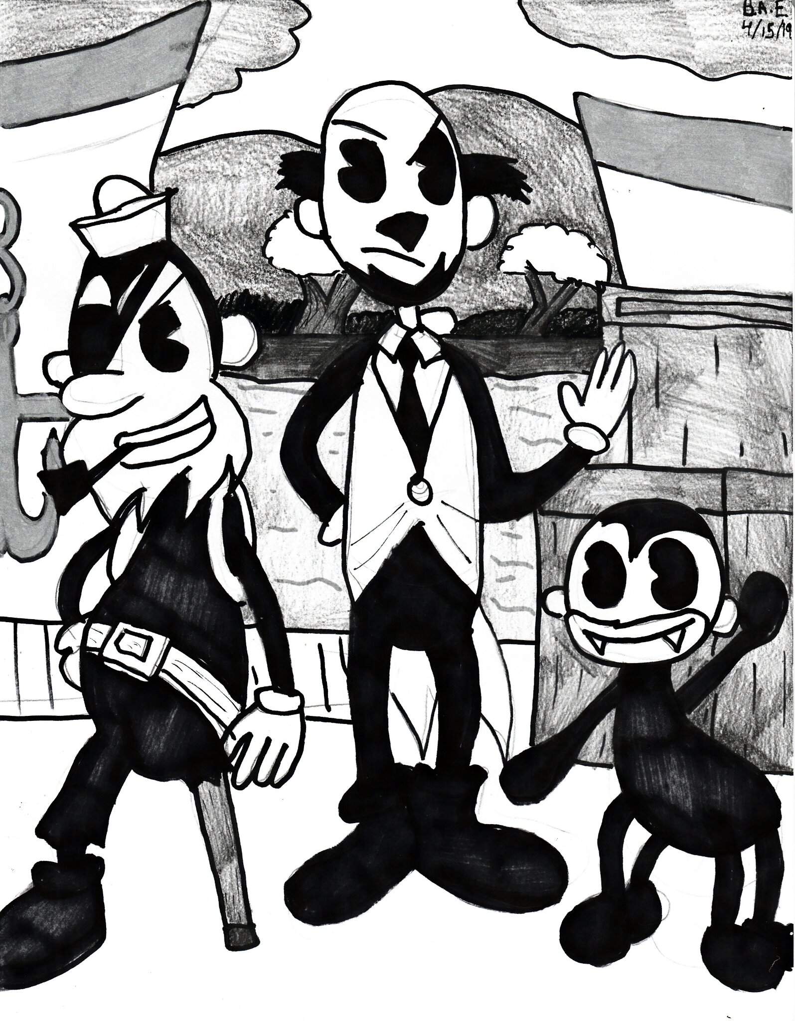 The Butcher Gang Bendy And The Ink Machine Amino