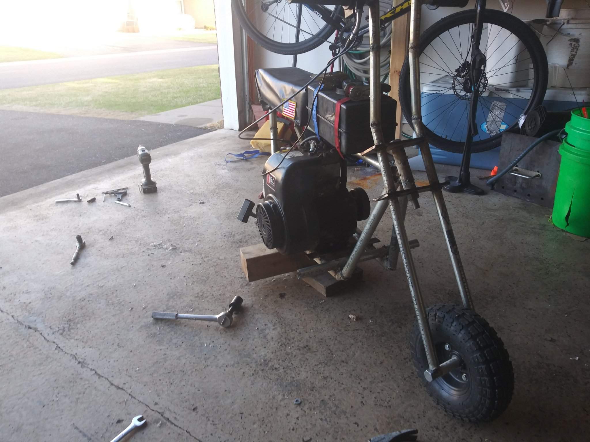 building a mini bike from scratch