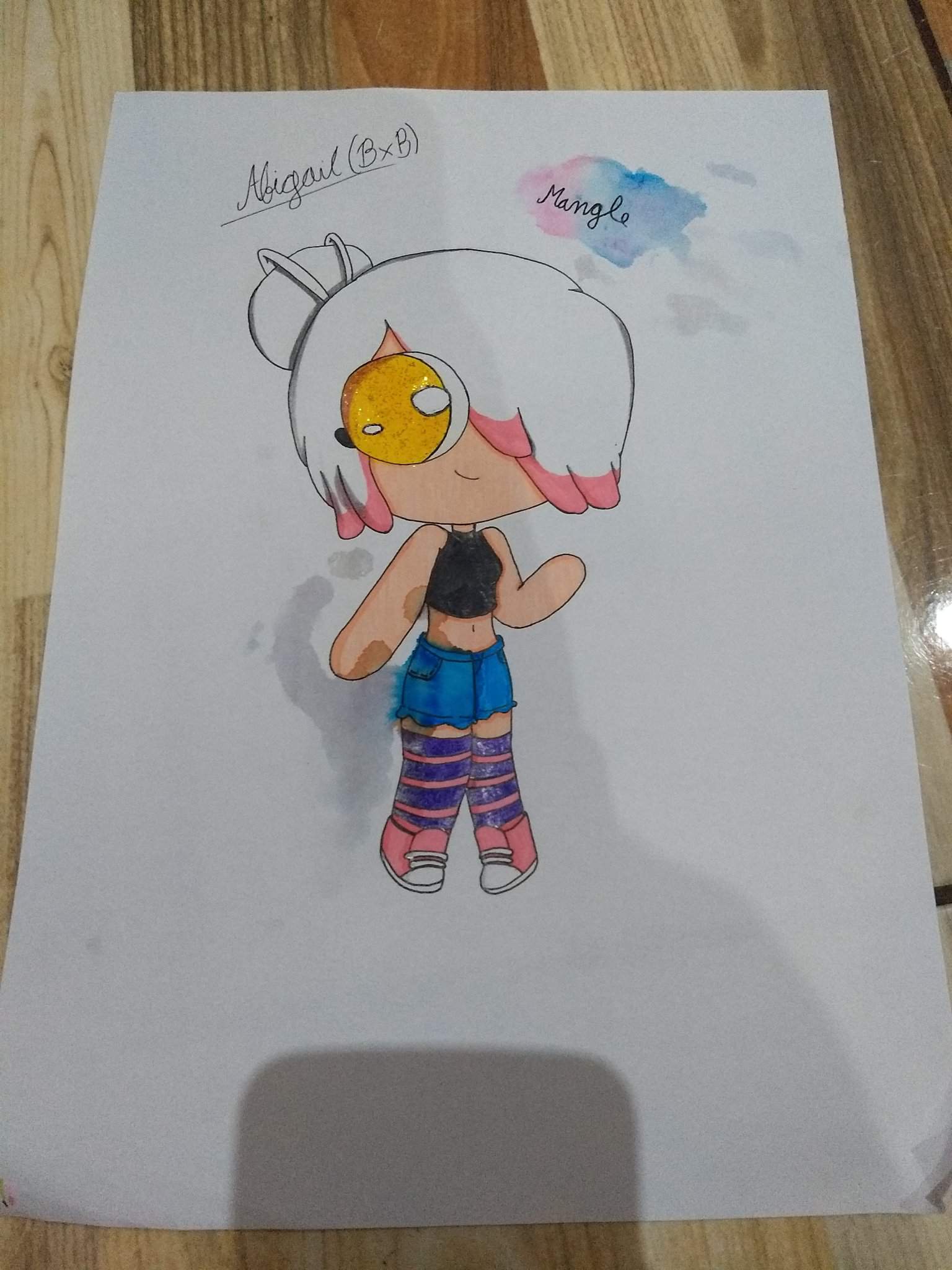 Dibujo De Mangle Fnafhs Amino Amino