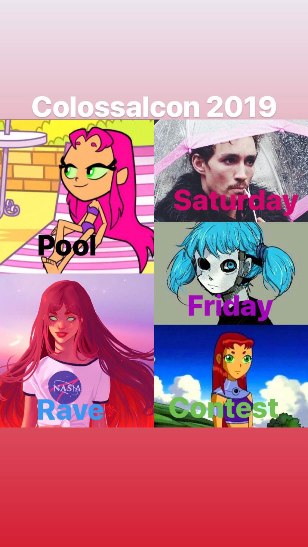 Colossalcon lineup Cosplay Amino