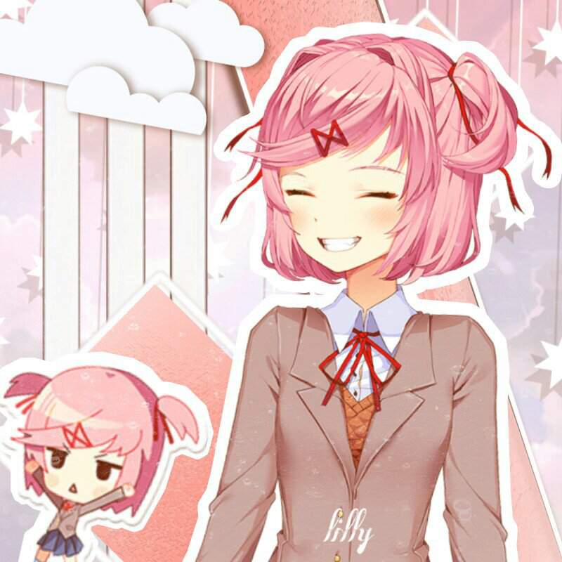 600 folowers Small natsuki edit set! 