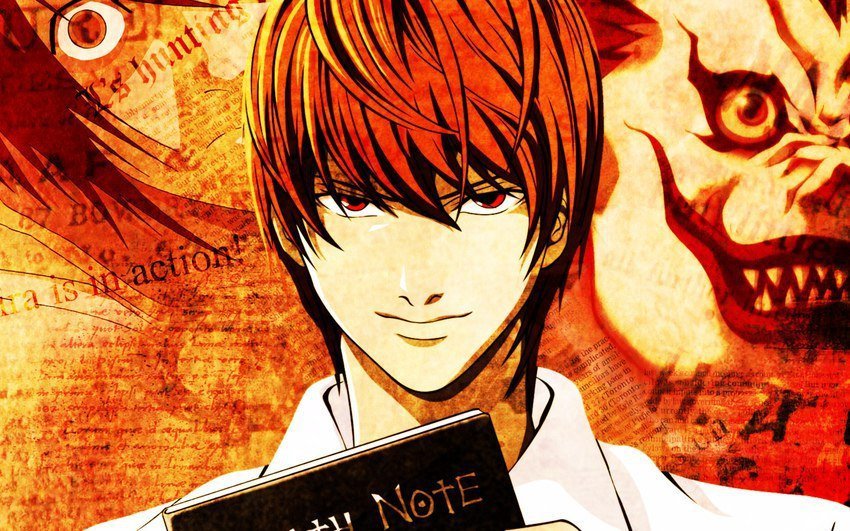 Death note anime light